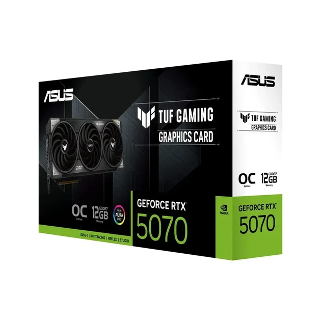 Видеокарта Asus TUF Gaming GeForce RTX 5070 OC (TUF-RTX5070-O12G-GAMING) - изображение 11