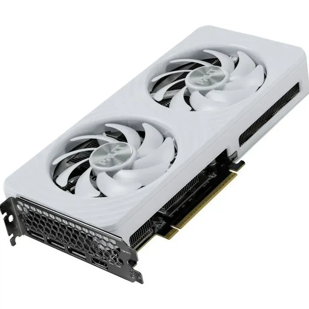Видеокарта Palit GeForce RTX 5060 Ti White OC (NE7506TU19T1-GB2061M) - Фото 2 Видеокарта Palit GeForce RTX 5060 Ti White OC (NE7506TU19T1-GB2061M) - изображение 2