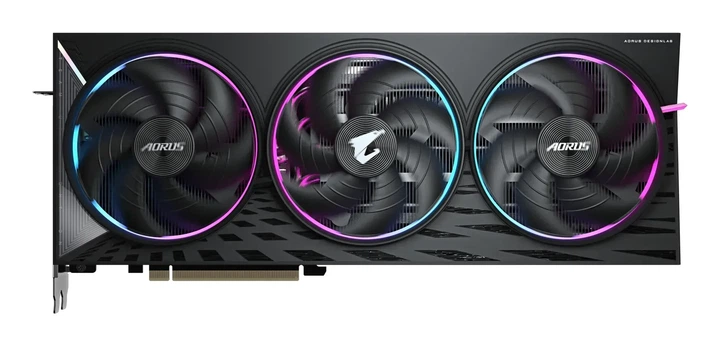 Видеокарта GIGABYTE AORUS Radeon RX 9070 XT ELITE 16G (GV-R9070XTAORUS E-16GD) - Фото 2 Видеокарта GIGABYTE AORUS Radeon RX 9070 XT ELITE 16G (GV-R9070XTAORUS E-16GD) - изображение 2