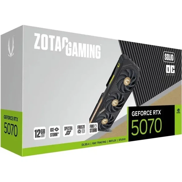 Видеокарта Zotac GeForce RTX 5070 GAMING SOLID OC (ZT-B50700J-10P) - изображение 7