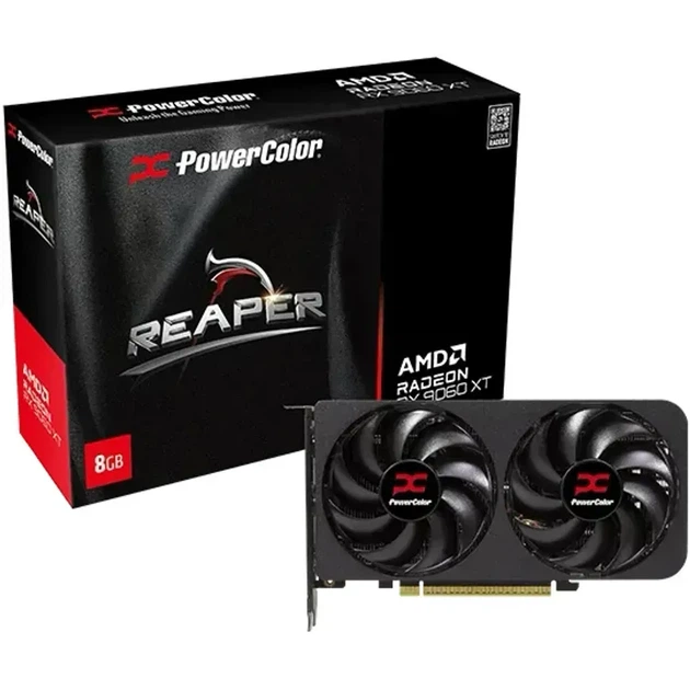Відеокарта PowerColor Radeon RX 9060 XT Reaper 8GB (RX9060XT 8G-A) - зображення 2