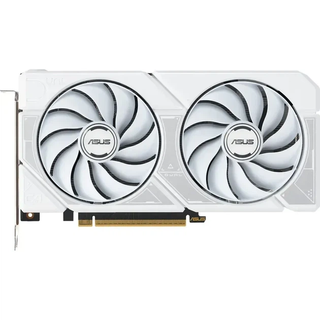 Видеокарта Asus Dual GeForce RTX 5060 Ti White OC (DUAL-RTX5060TI-O16G-WHITE) - Фото 2 Видеокарта Asus Dual GeForce RTX 5060 Ti White OC (DUAL-RTX5060TI-O16G-WHITE) - изображение 2