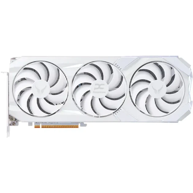 Видеокарта PowerColor Radeon RX 9070 XT Red Devil Spectral White (RX9070XT 16G-E/OC/WHITE) - изображение 2