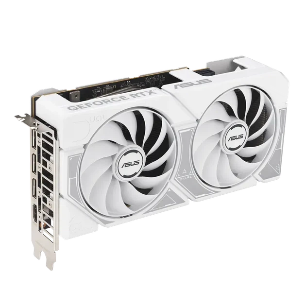 Видеокарта Asus Dual GeForce RTX 5060 White (DUAL-RTX5060-8G-WHITE) - Фото 3 Видеокарта Asus Dual GeForce RTX 5060 White (DUAL-RTX5060-8G-WHITE) - изображение 3
