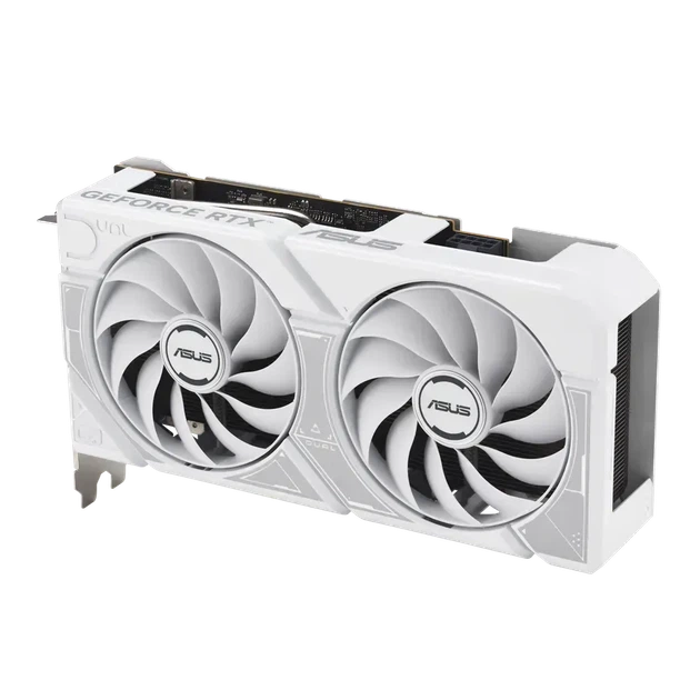 Видеокарта Asus Dual GeForce RTX 5060 White (DUAL-RTX5060-8G-WHITE) - Фото 7 Видеокарта Asus Dual GeForce RTX 5060 White (DUAL-RTX5060-8G-WHITE) - изображение 7