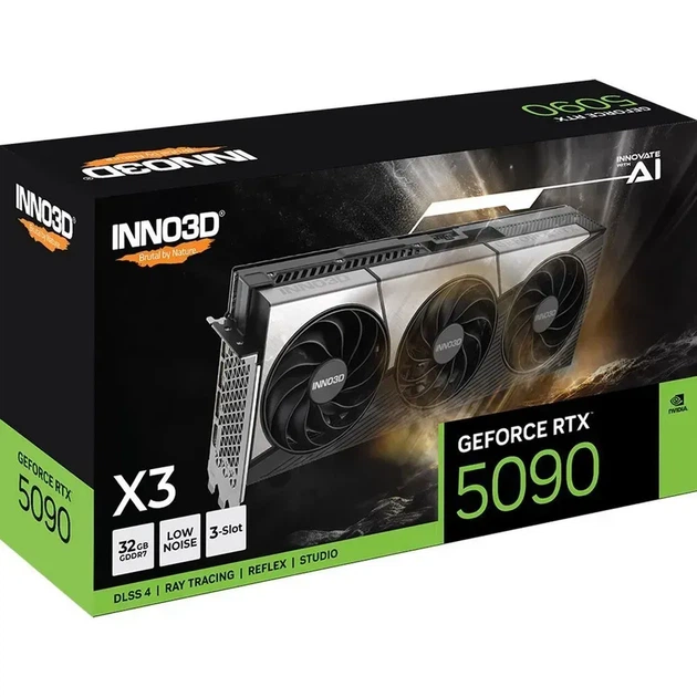 Відеокарта INNO3D GeForce RTX 5090 X3 (N50903-32D7-17593928) - зображення 5