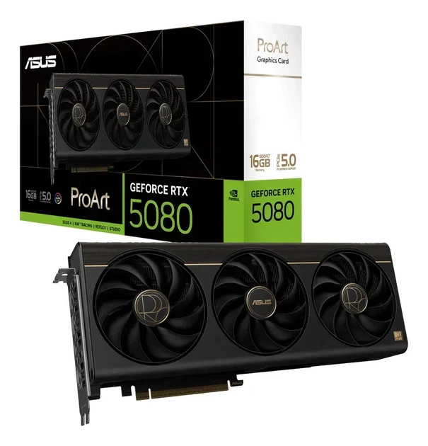 Видеокарта Asus ProArt GeForce RTX 5080 SSD OC (PROART-RTX5080-O16G-SSD) - изображение 14