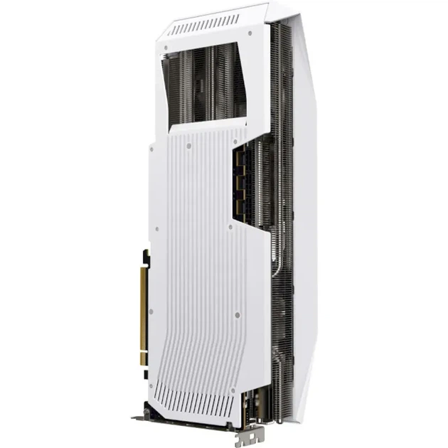 Видеокарта XFX Mercury AMD Radeon RX 9070XT OC White Magnetic Air Edition with RGB (RX-97TMARGW9) - изображение 3