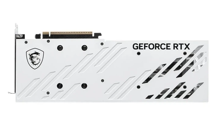 Видеокарта MSI GeForce RTX 5070 GAMING DUKE 3X WHITE (RTX 5070 12G GAMING DUKE 3X WHITE) - изображение 3