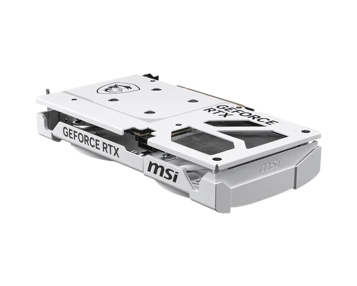 Видеокарта MSI GeForce RTX 5060 Ti VENTUS 2X OC WHITE PLUS (RTX 5060 Ti 16G VENTUS 2X OC WHITE PLUS) - Фото 3 Видеокарта MSI GeForce RTX 5060 Ti VENTUS 2X OC WHITE PLUS (RTX 5060 Ti 16G VENTUS 2X OC WHITE PLUS) - изображение 3