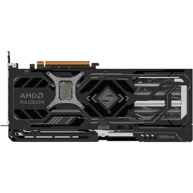 Видеокарта ASRock Radeon RX 9070 XT Steel Legend Dark (RX9070XT SLD 16G) - изображение 6