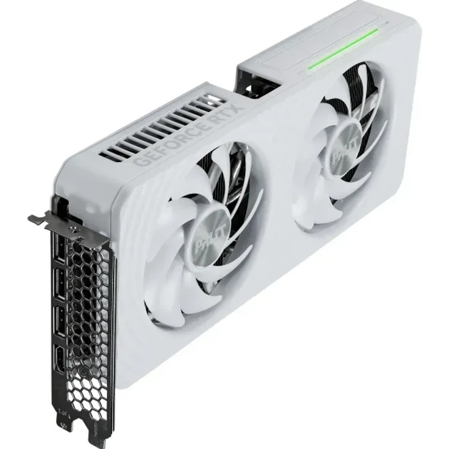 Видеокарта Palit GeForce RTX 5060 White OC (NE75060U19P1-GB2063M) - Фото 4 Видеокарта Palit GeForce RTX 5060 White OC (NE75060U19P1-GB2063M) - изображение 4