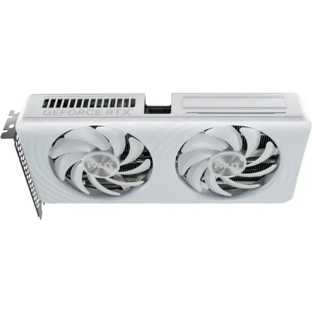 Видеокарта Palit GeForce RTX 5060 White OC (NE75060U19P1-GB2063M) - Фото 7 Видеокарта Palit GeForce RTX 5060 White OC (NE75060U19P1-GB2063M) - изображение 7