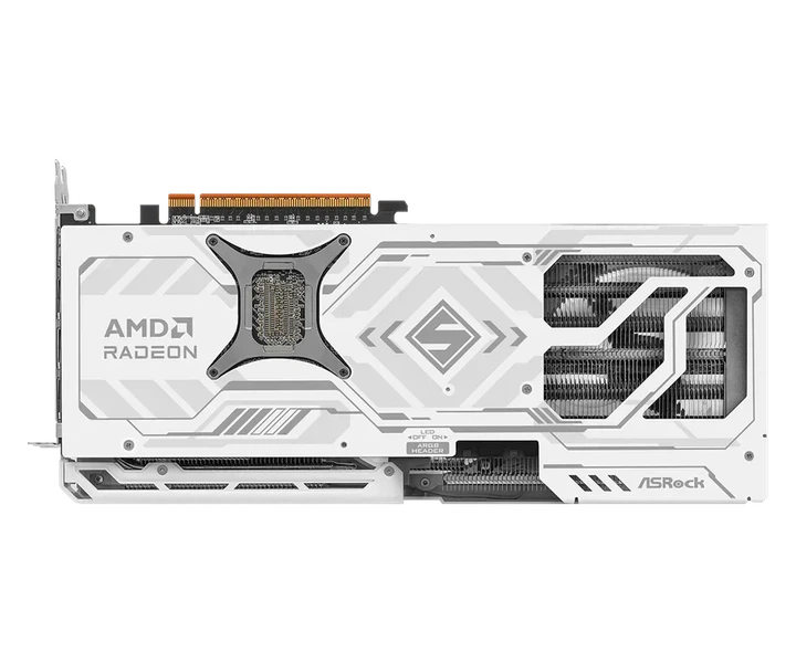 Видеокарта ASRock Radeon RX 9070 Steel Legend OC (RX9070 SL 16GO) - изображение 6