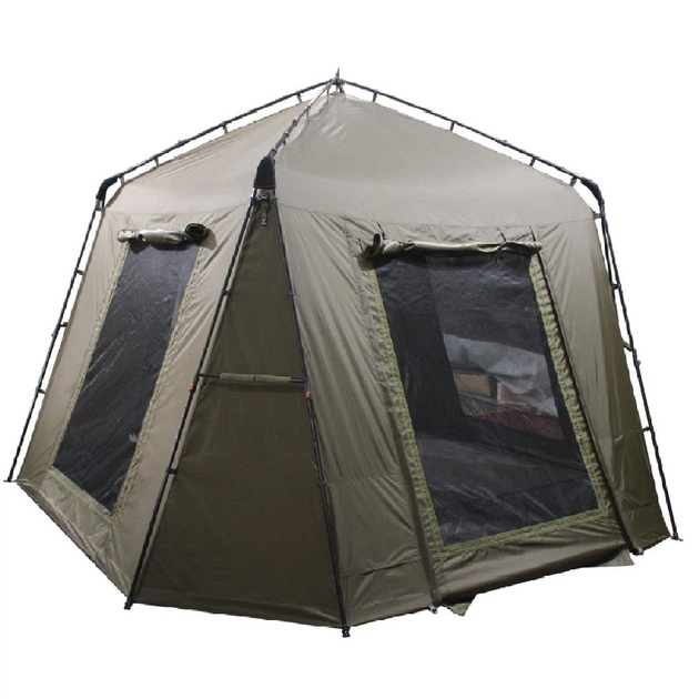 Карповая трехместная палатка Ranger Gazebo Lux RA6665 нейлон 210D PU 210×310 см (FEA860FFEDEC) - изображение 12