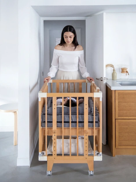 Дитяче ліжечко 5 в 1 Farska Creative Cot Long - зображення 2