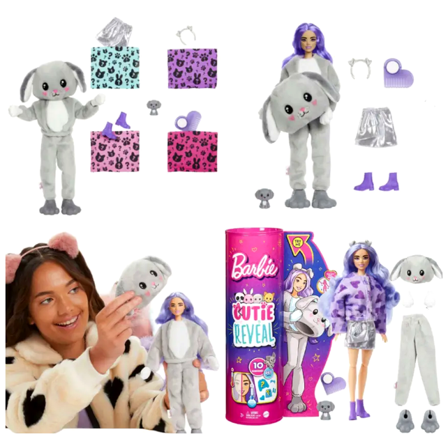 Кукла Barbie Cutie Reveal с сюрпризами для детей 29 см LS-2235 - изображение 8