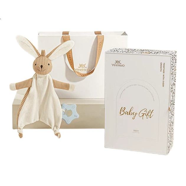 Одеяло YEEHOO Baby Comfort Blanket для новорожденных, съедобное, плюшевая игрушка, подарочное - изображение 3