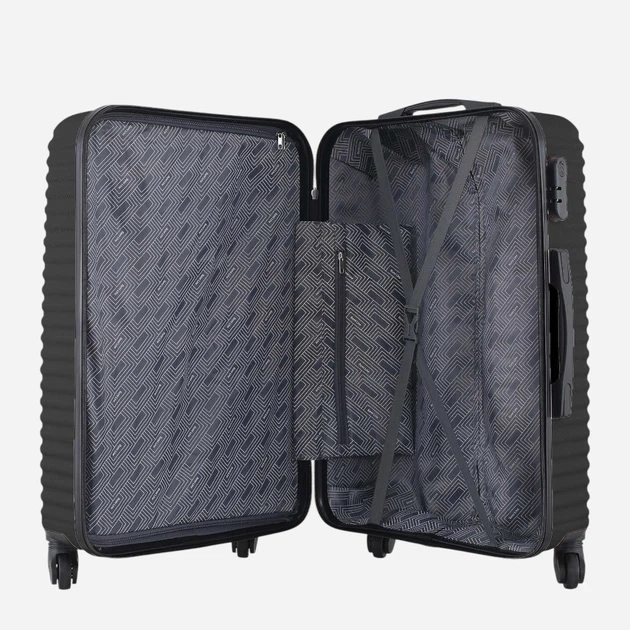 Валіза 20" (S) 41 л Semi Line DAS303814 T5647-2 Black (5903563564727) - зображення 6