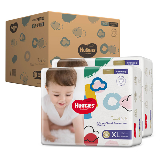 Підгузки-трусики Huggies Золота серія XL (12-17 кг), 72 шт - Фото 1 Підгузки-трусики Huggies Золота серія XL (12-17 кг), 72 шт - зображення 1