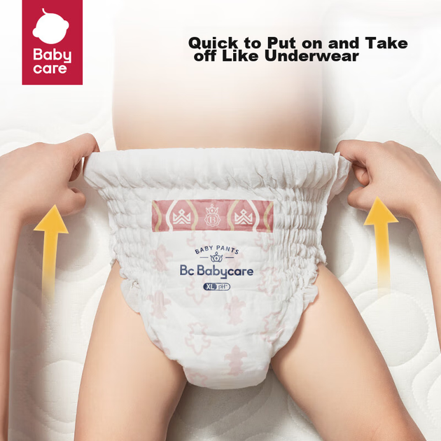 Подгузники Babycare Royal Lion Kingdom Pull-Up M, 66 шт (9-14кг), дышащие - изображение 6