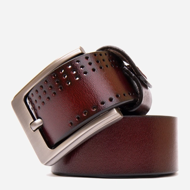 Ремінь чоловічий з натуральної шкіри Vintage 115 см Коричневий (leather-20381) - Фото 3 Ремінь чоловічий з натуральної шкіри Vintage 115 см Коричневий (leather-20381) - зображення 3