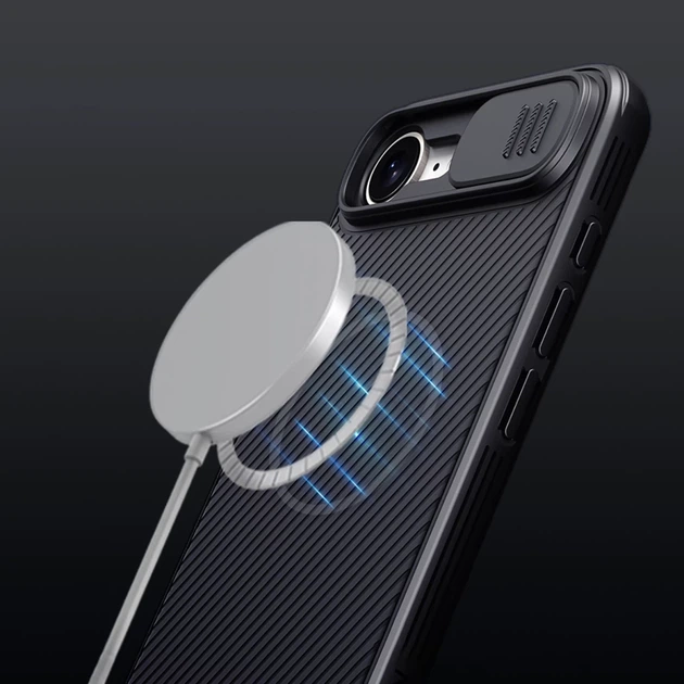 Чехол Nillkin CamShield Pro для iPhone 16e Black with MagSafe (6902048296046) - изображение 14