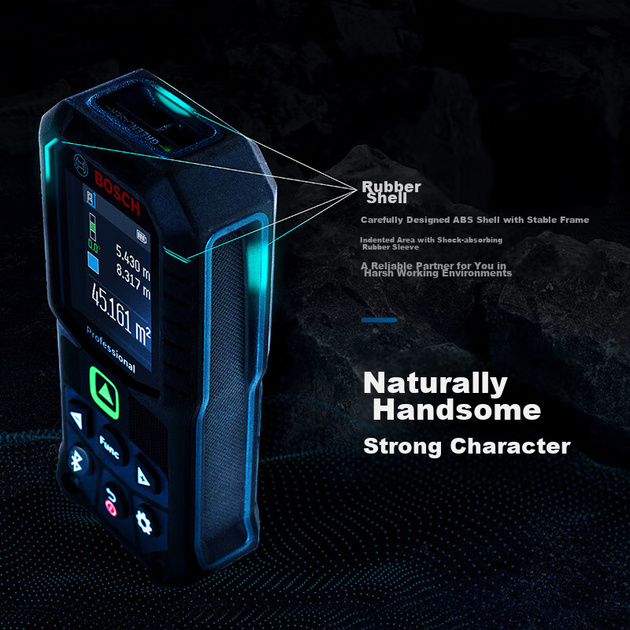 Дальномер BOSCH GLM 50-27 CG профессиональный 50м зеленый луч, Bluetooth - изображение 9