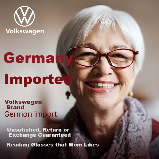 VOLKSWAGEN Німецькі, Оригінальні окуляри для читання Volkswagen для жінок, із захистом від синього світла, елегантні надлегкі окуляри високої чіткості, подарунок для мами, 602-300 - изображение 4