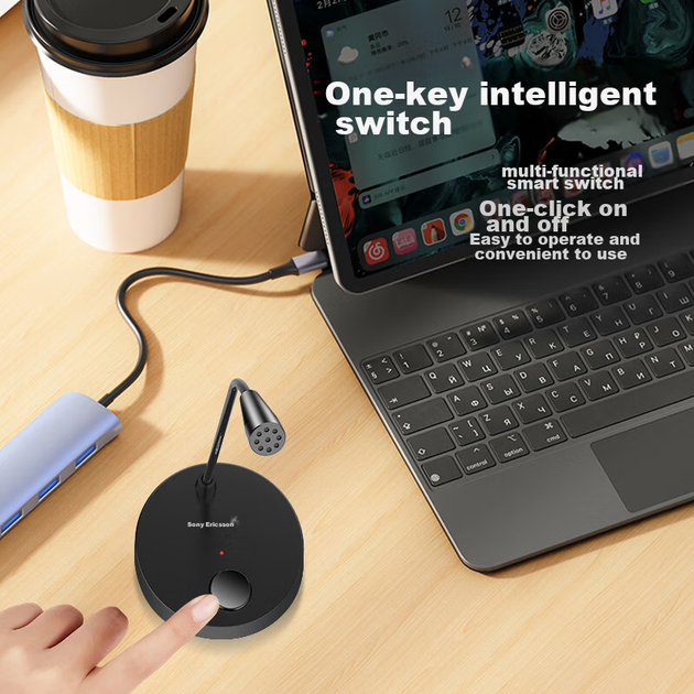 Микрофон Soaiy L28 USB проводной конденсаторный для записи/игр, с шумоподавлением - Фото 7 Микрофон Soaiy L28 USB проводной конденсаторный для записи/игр, с шумоподавлением - изображение 7