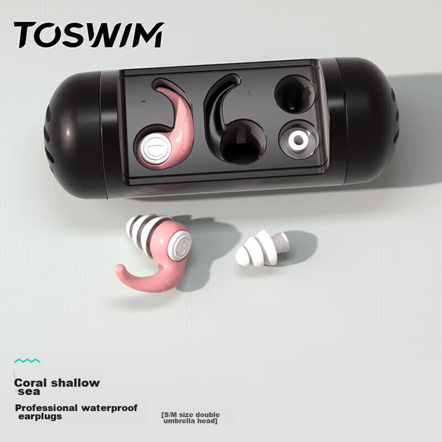 Беруши TOSWIM для плавания водонепроницаемые - изображение 4