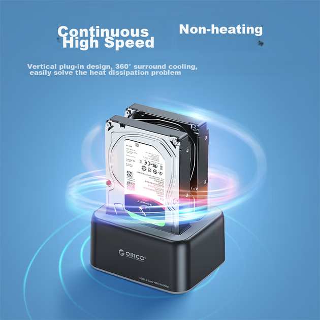 Корпус ORICO 6819C3 для HDD/SSD 2.5/3.5" Type-C 3.2 внешний - изображение 9