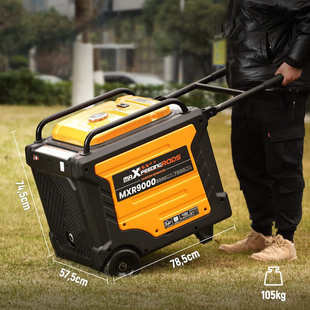 Инверторный генератор Maxpeedingrods MXR9000 - Фото 5 Инверторный генератор Maxpeedingrods MXR9000 - изображение 5
