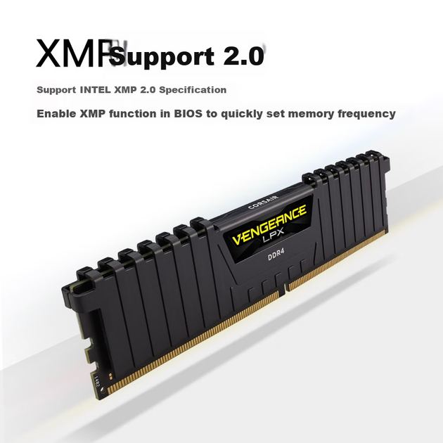 Оперативна пам'ять Corsair Vengeance LPX 16 ГБ 2x8 ГБ DDR4 3200 МГц CL16 - зображення 9