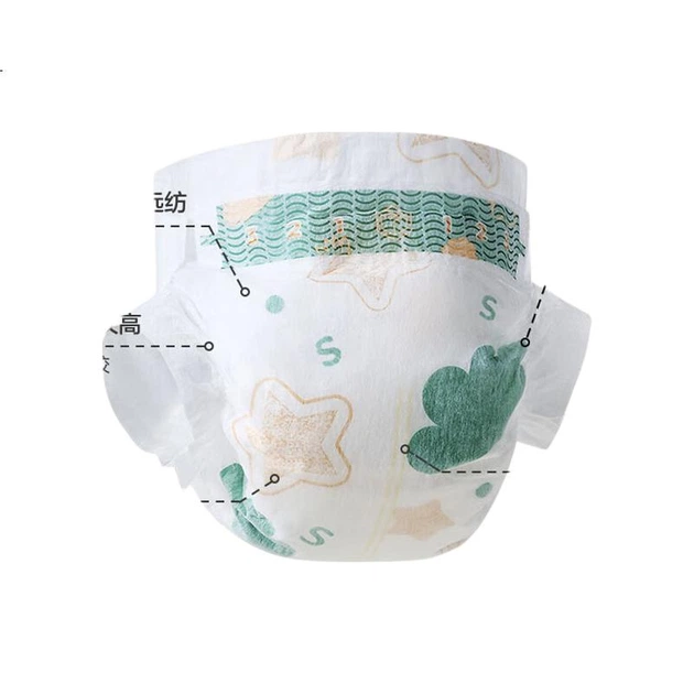 Подгузники JD Original шелковистые S, 48 шт, для 4-8кг, с камелией - изображение 3
