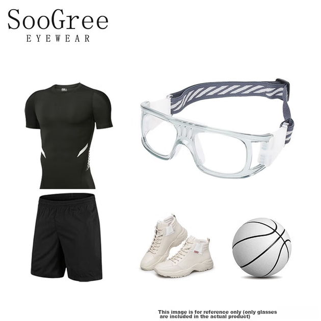Спортивні окуляри SooGree, із захистом від запотівання, для баскетболу, під діоптрії - зображення 8