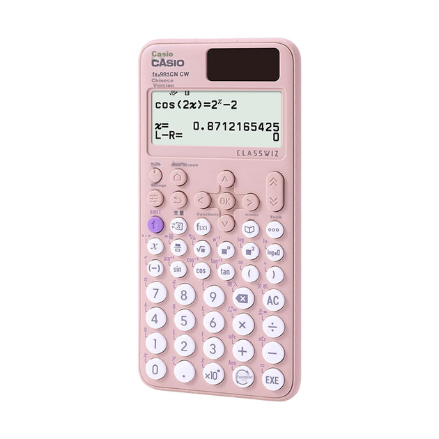 Калькулятор Casio Fx-991CN CW научный розовый - изображение 8