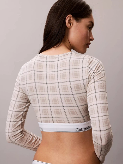 Топ женский Calvin Klein 175663584 S Бежевый (1159963143) - изображение 5