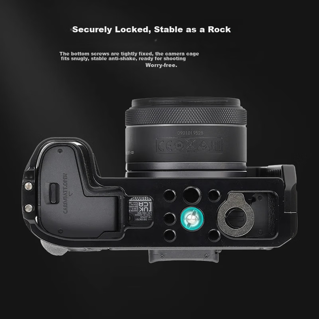 Клетка Yingshijiang для Canon EOS R5C/R6/R50/R100 алюминиевая - изображение 7