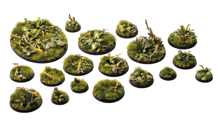 Набір підставок для фігурок Gamers Grass Jungle Floor - Basing Box (0738956791948) - Фото 5 Набір підставок для фігурок Gamers Grass Jungle Floor - Basing Box (0738956791948) - зображення 5