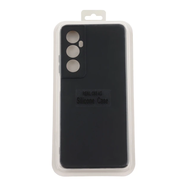 Чохол Premium Silicone Cover Full Camera (A) для Realme C65 4G Колір 18.Black - изображение 14