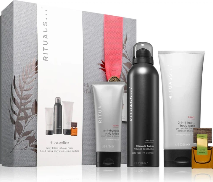 Подарочный набор Rituals The Ritual Homme для мужчин Medium Gift Set - Фото 1 Подарочный набор Rituals The Ritual Homme для мужчин Medium Gift Set - изображение 1