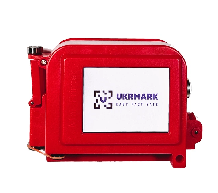 Каплеструйный мини принтер UKRMARK 2603 MINI, 12,7 мм, красный (без картриджа) - Фото 2 Каплеструйный мини принтер UKRMARK 2603 MINI, 12,7 мм, красный (без картриджа) - изображение 2