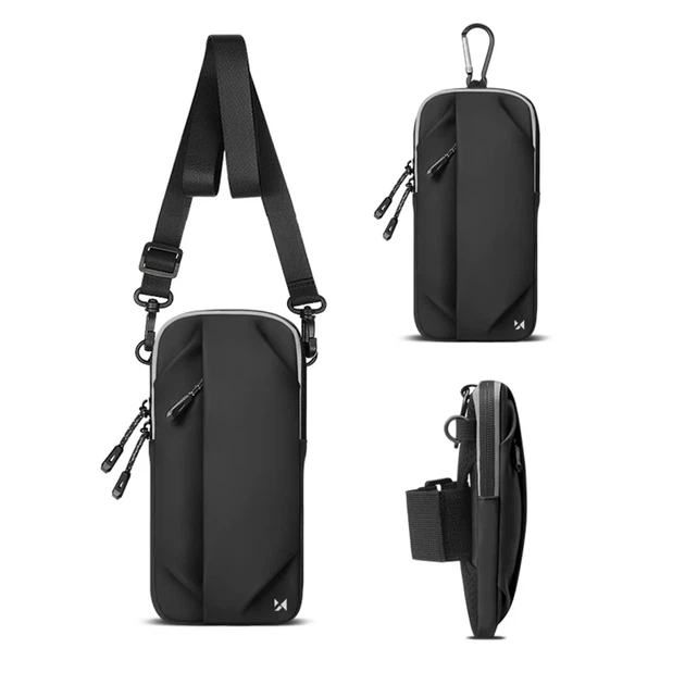 Спортивна пов'язка Wozinsky WSDB-B armband на руку для телефону для бігу Black (5907769384615) - зображення 7
