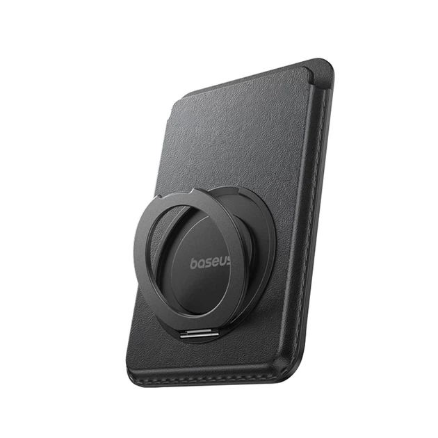 Кошелек Baseus MagPro 3 с подставкой Black with MagSafe (6932172690281) - изображение 5