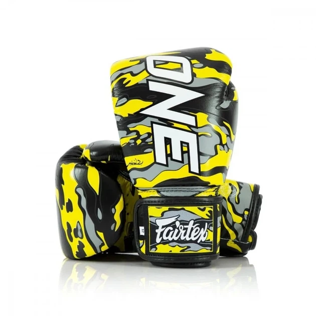Боксерские перчатки Fairtex натуральная кожа 10 унций черные - изображение 5