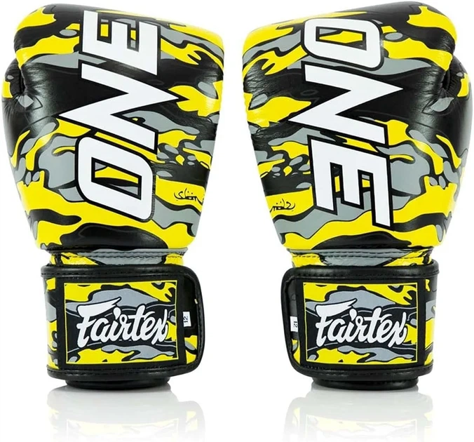 Боксерские перчатки Fairtex натуральная кожа 10 унций черные - изображение 6