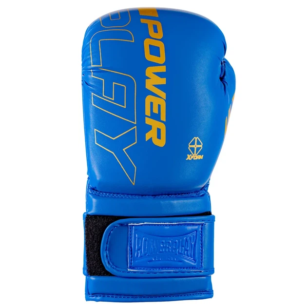 Боксерские перчатки Active Point PU 12 унций Синие - изображение 5