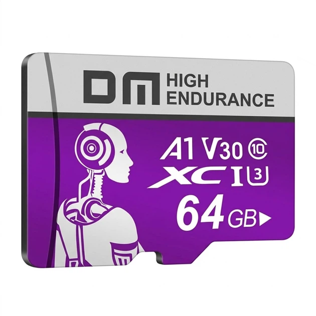 Карта памяти DM Daimai High Endurance microSDXC 64GB Class 10 V30 A1 - Фото 1 Карта памяти DM Daimai High Endurance microSDXC 64GB Class 10 V30 A1 - изображение 1