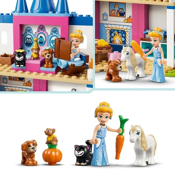 Конструктор LEGO Disney Принцесса Замок Золушки 149 деталей пластик разноцветный - изображение 14